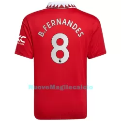 Maglia Manchester United Bruno Fernandes 8 Uomo Primo 2022-23 Maglia Manchester United Bruno Fernandes 8 Uomo Primo 2022-23