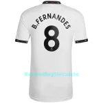 Maglia Manchester United Bruno Fernandes 8 Uomo Secondo 2022-23