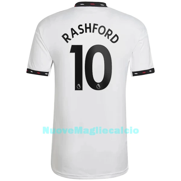 Maglia Manchester United Rashford 10 Uomo Secondo 2022-23