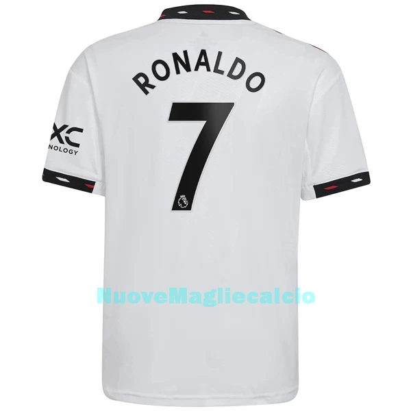 Maglia Manchester United Ronaldo 7 Uomo Secondo 2022-23