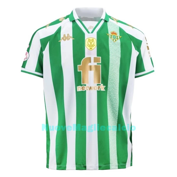 Maglia Real Betis Copa Del Rey Final Uomo Primo 2022-23