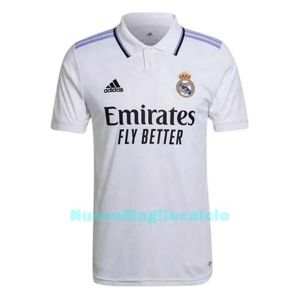 Maglia Real Madrid Benzema 9 Uomo Primo 2022-23