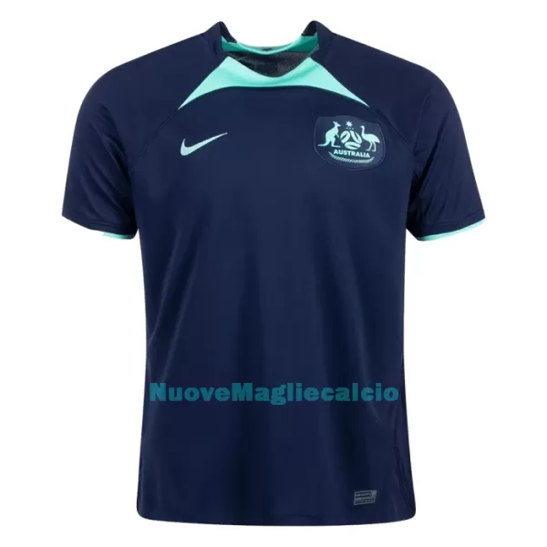 Maglia Australia Uomo Secondo Mondiali 2022