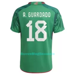 Maglia Messico A.GUARDADO 18 Uomo Primo Mondiali 2022 Maglia Messico A.GUARDADO 18 Uomo Primo Mondiali 2022