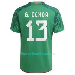 Maglia Messico G.OCHOA 13 Uomo Primo Mondiali 2022 Maglia Messico G.OCHOA 13 Uomo Primo Mondiali 2022