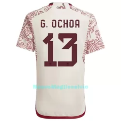 Maglia Messico G.OCHOA 13 Uomo Secondo Mondiali 2022