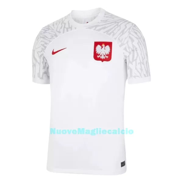 Maglia Polonia Uomo Primo Mondiali 2022