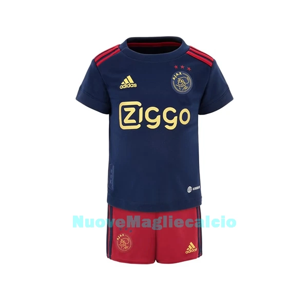Completo calcio Ajax Amsterdam Bambino Secondo 2022-23