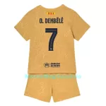 Completo calcio Barcellona O. Dembele 7 Bambino Secondo 2022-23