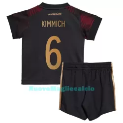 Completo calcio Germania Kimmich 6 Bambino Secondo Mondiali 2022 Completo calcio Germania Kimmich 6 Bambino Secondo Mondiali 2022