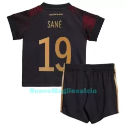 Completo calcio Germania Sané 19 Bambino Secondo Mondiali 2022 Completo calcio Germania Sané 19 Bambino Secondo Mondiali 2022