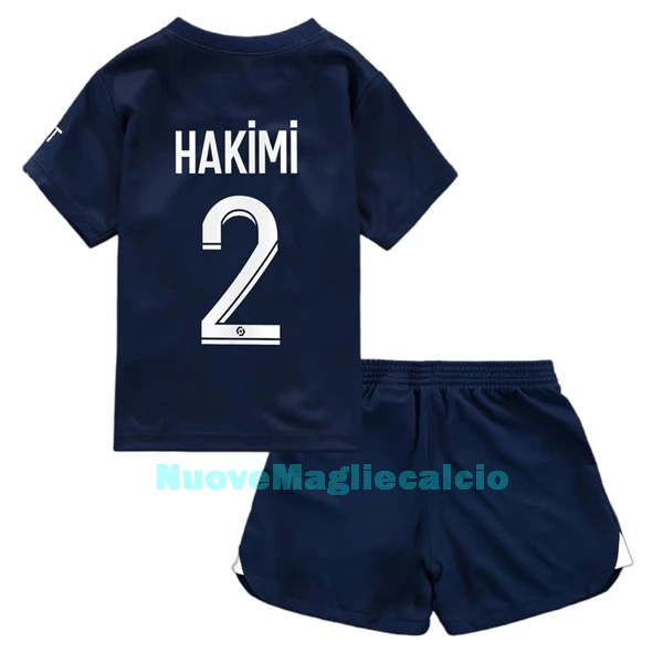 Completo calcio Paris Saint-Germain Hakimi 2 Bambino Primo 2022-23