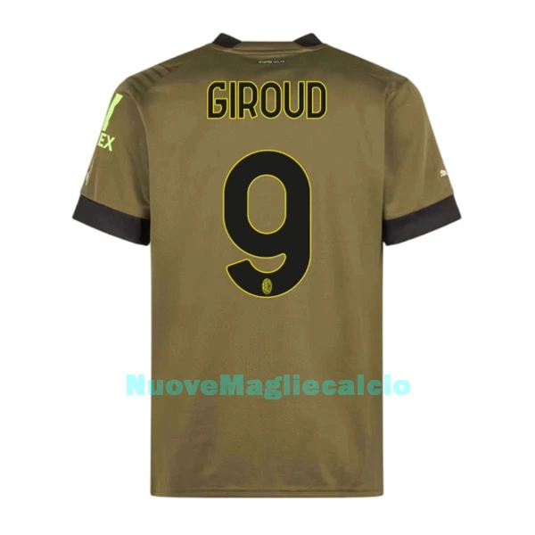 Maglia AC Milan Giroud 9 Uomo 3rd 2022-23