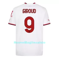 Maglia AC Milan Giroud 9 Uomo Secondo 2022-23 Maglia AC Milan Giroud 9 Uomo Secondo 2022-23
