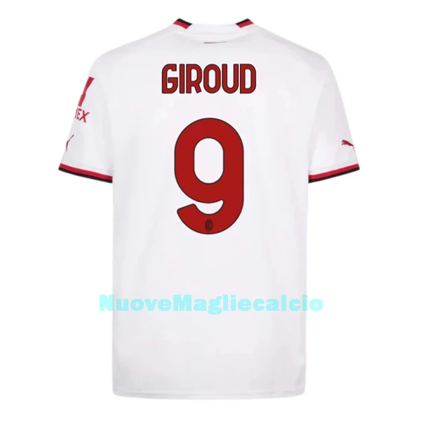 Maglia AC Milan Giroud 9 Uomo Secondo 2022-23