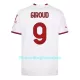 Maglia AC Milan Giroud 9 Uomo Secondo 2022-23