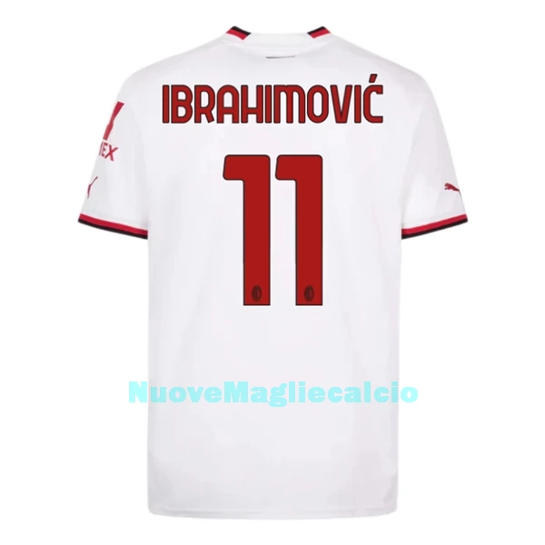 Maglia AC Milan Ibrahimovic 11 Uomo Secondo 2022-23