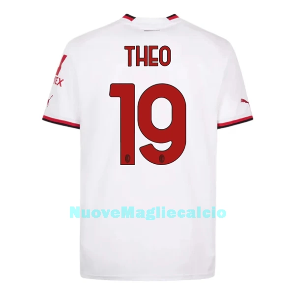 Maglia AC Milan Theo 19 Uomo Secondo 2022-23