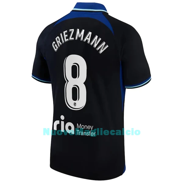 Maglia Atlético Madrid Griezmann 8 Uomo Secondo 2022-23