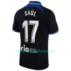 Maglia Atlético Madrid Saul 17 Uomo Secondo 2022-23 Maglia Atlético Madrid Saul 17 Uomo Secondo 2022-23