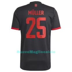 Maglia FC Bayern Monaco Müller 25 Uomo 3rd 2022-23 Maglia FC Bayern Monaco Müller 25 Uomo 3rd 2022-23