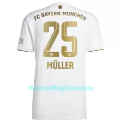 Maglia FC Bayern Monaco Müller 25 Uomo Secondo 2022-23 Maglia FC Bayern Monaco Müller 25 Uomo Secondo 2022-23