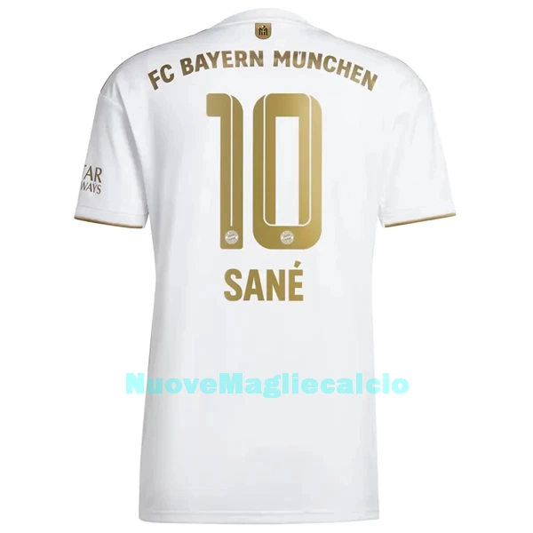 Maglia FC Bayern Monaco Sané 10 Uomo Secondo 2022-23
