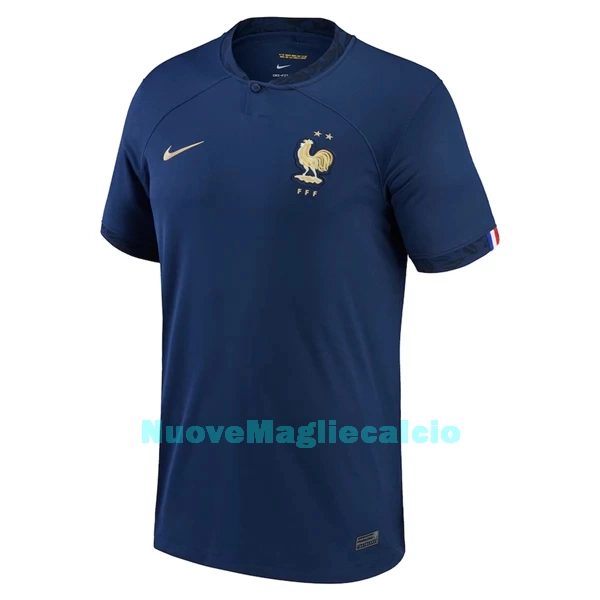 Maglia Francia Benzema 19 Uomo Primo Mondiali 2022