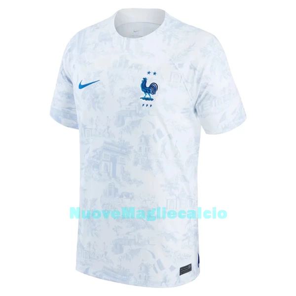 Maglia Francia Benzema 19 Uomo Secondo Mondiali 2022