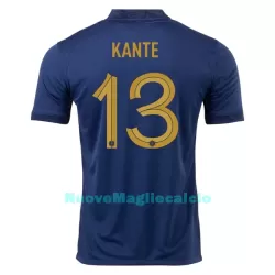 Maglia Francia Kante 13 Uomo Primo Mondiali 2022 Maglia Francia Kante 13 Uomo Primo Mondiali 2022