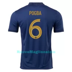 Maglia Francia Pogba 6 Uomo Primo Mondiali 2022 Maglia Francia Pogba 6 Uomo Primo Mondiali 2022