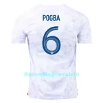 Maglia Francia Pogba 6 Uomo Secondo Mondiali 2022