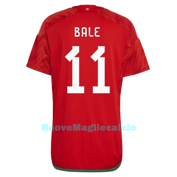 Maglia Galles Bale 11 Uomo Primo Mondiali 2022