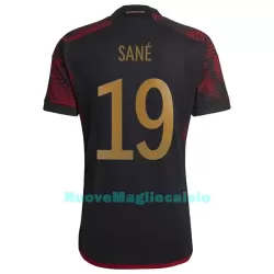 Maglia Germania Sané 19 Uomo Secondo Mondiali 2022 Maglia Germania Sané 19 Uomo Secondo Mondiali 2022