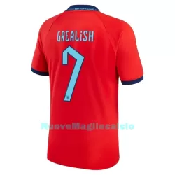 Maglia Inghilterra Grealish 7 Uomo Secondo Mondiali 2022 Maglia Inghilterra Grealish 7 Uomo Secondo Mondiali 2022