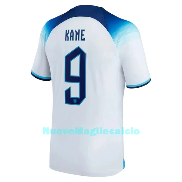 Maglia Inghilterra Kane 9 Uomo Primo Mondiali 2022