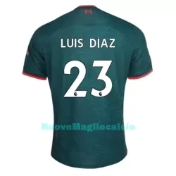 Maglia Liverpool Luis Díaz 23 Uomo 3rd 2022-23 Maglia Liverpool Luis Díaz 23 Uomo 3rd 2022-23