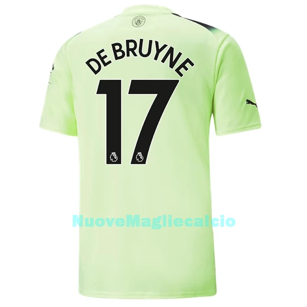 Maglia Manchester City De Bruyne 17 Uomo 3rd 2022-23