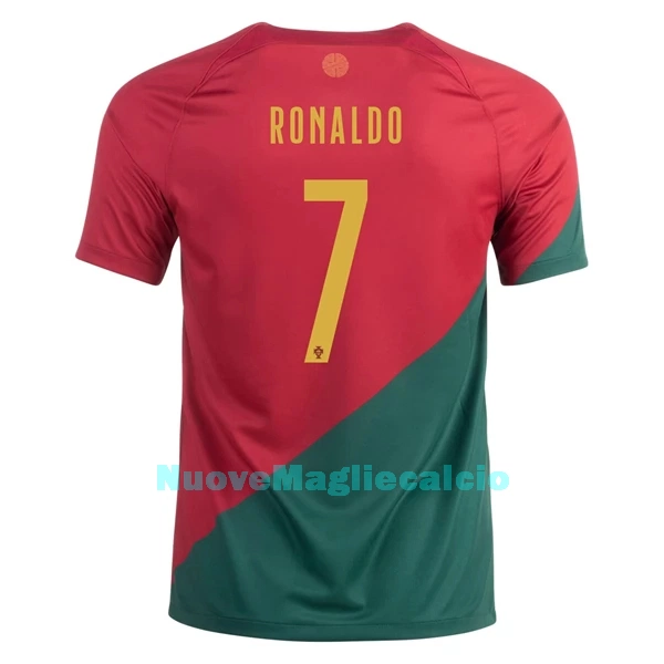 Maglia Portogallo Ronaldo 7 Uomo Primo Mondiali 2022