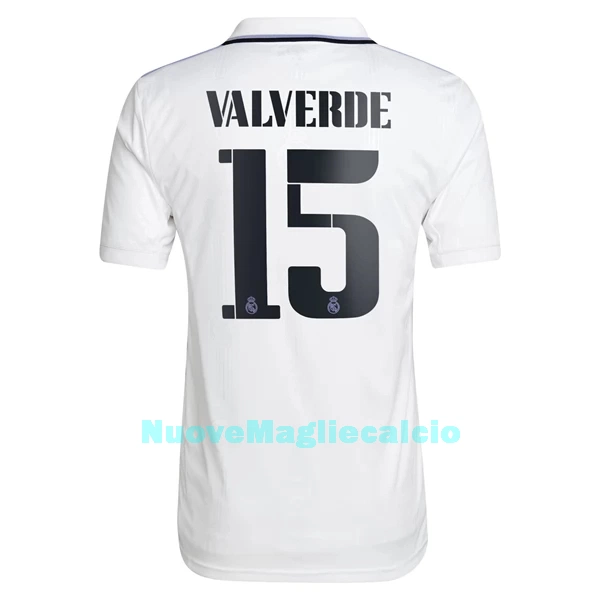 Maglia Real Madrid Valverde 15 Uomo Primo 2022-23