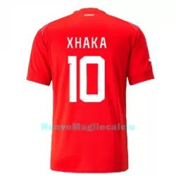 Maglia Svizzera Xhaka 10 Uomo Primo Mondiali 2022 Maglia Svizzera Xhaka 10 Uomo Primo Mondiali 2022