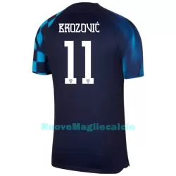 Maglia Croazia Brozovic 11 Uomo Secondo Mondiali 2022 Maglia Croazia Brozovic 11 Uomo Secondo Mondiali 2022