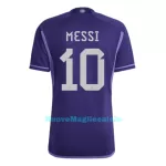 Maglia Messi 10 Argentina Uomo Secondo Mondiali 2022