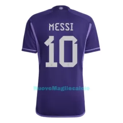 Maglia Messi 10 Argentina Uomo Secondo Mondiali 2022 Maglia Messi 10 Argentina Uomo Secondo Mondiali 2022