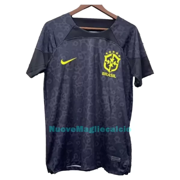 Maglia Portiere Brasile Uomo Mondiali 2022