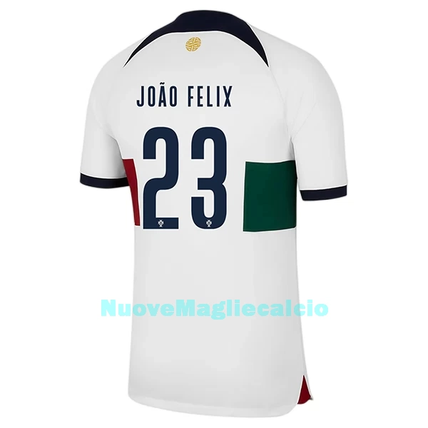 Maglia Portogallo João Félix 23 Uomo Secondo Mondiali 2022