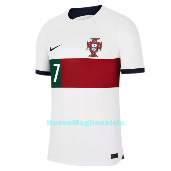 Maglia RONALDO 7 Portogallo Uomo Secondo Mondiali 2022