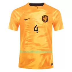 Maglia VIRGIL 4 Olanda Uomo Primo Mondiali 2022 Maglia VIRGIL 4 Olanda Uomo Primo Mondiali 2022