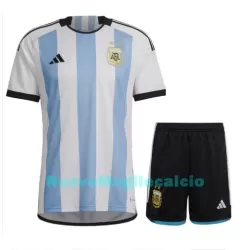 Completo calcio Argentina Bambino Primo Mondiali 2022 Completo calcio Argentina Bambino Primo Mondiali 2022