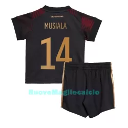 Completo calcio Germania Jamal Musiala 14 Bambino Secondo Mondiali 2022 Completo calcio Germania Jamal Musiala 14 Bambino Secondo Mondiali 2022